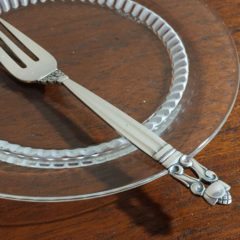 ジョージ・ジェンセン「“Acorn” ケーキフォーク 長さ14.3cm