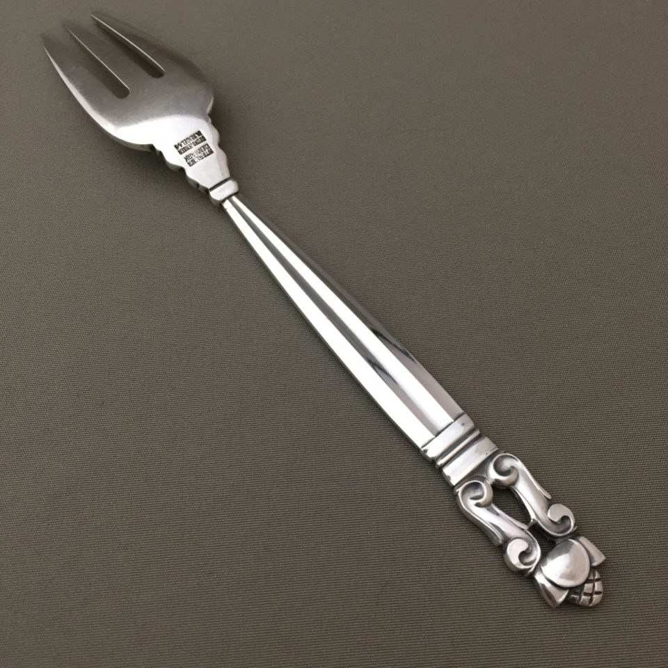 専用希少ジョージジェンセンエコーンケーキナイフ 109g 東Y7-0917