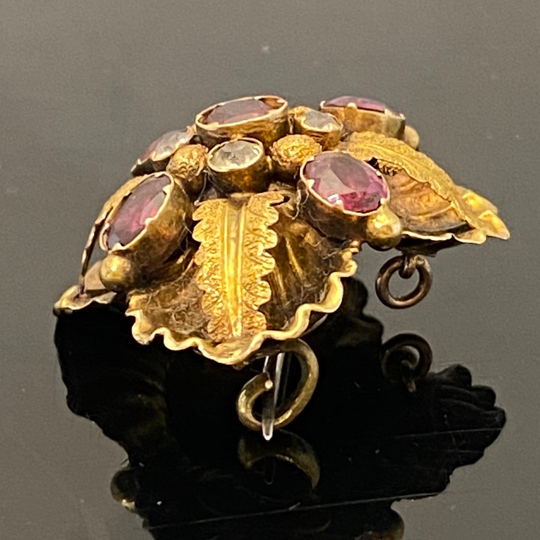 ヴィクトリアン・ガーネットブローチ – 銀座アンティーク・アイ