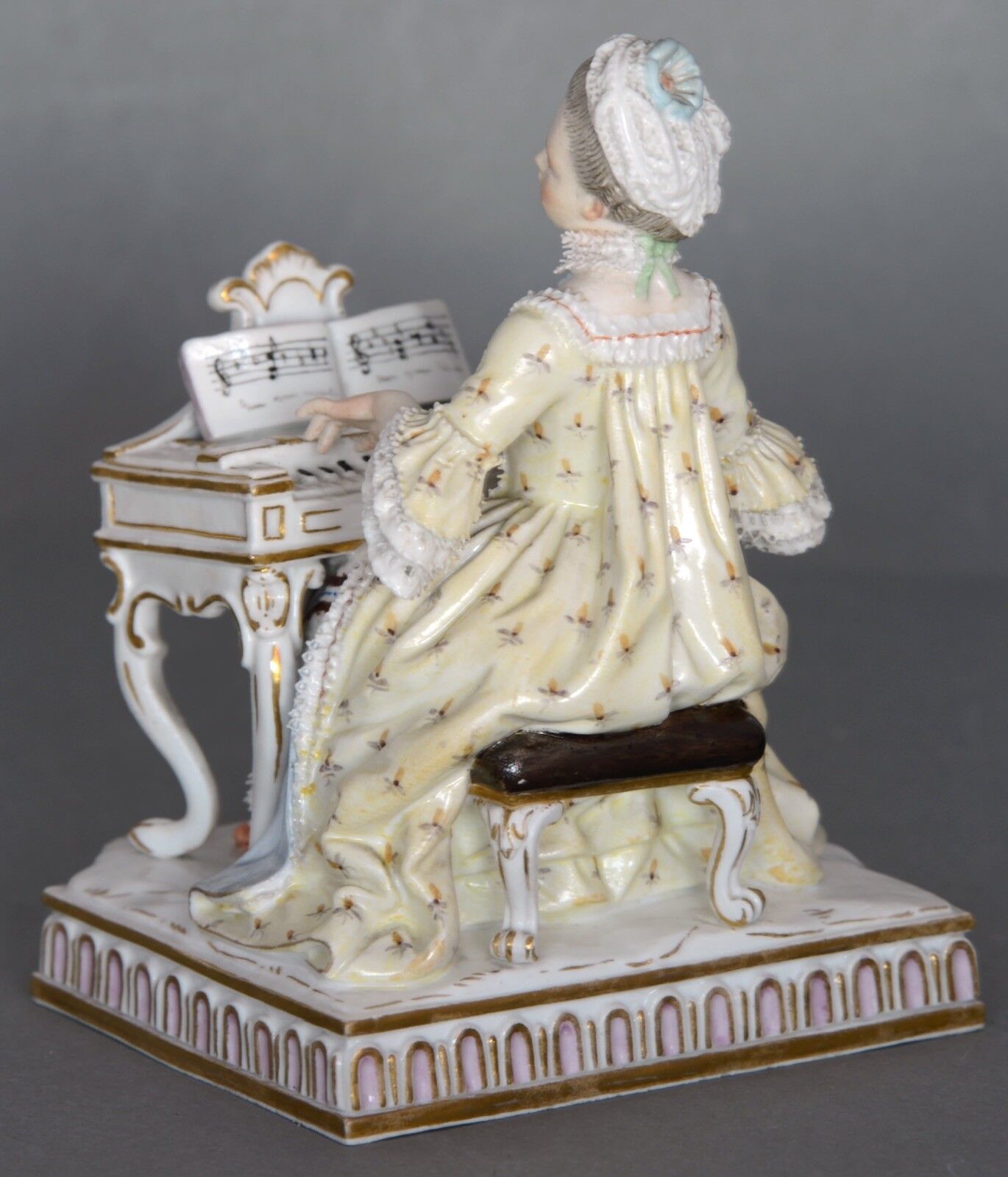 マイセン人形（フィギュリン） 「五感の寓意」シリーズ5点セット 1850