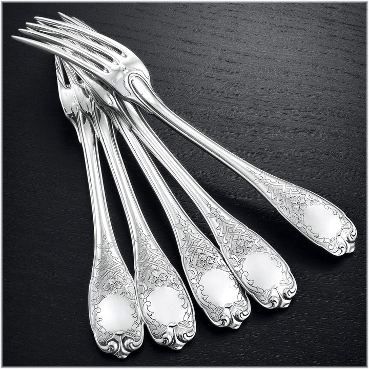 ピュイフォルカ／リード&バートン等】純銀カトラリー 7種16本