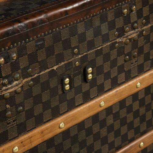 アンティーク 20世紀 ルイ・ヴィトン トランク ダミエ・キャンバス
