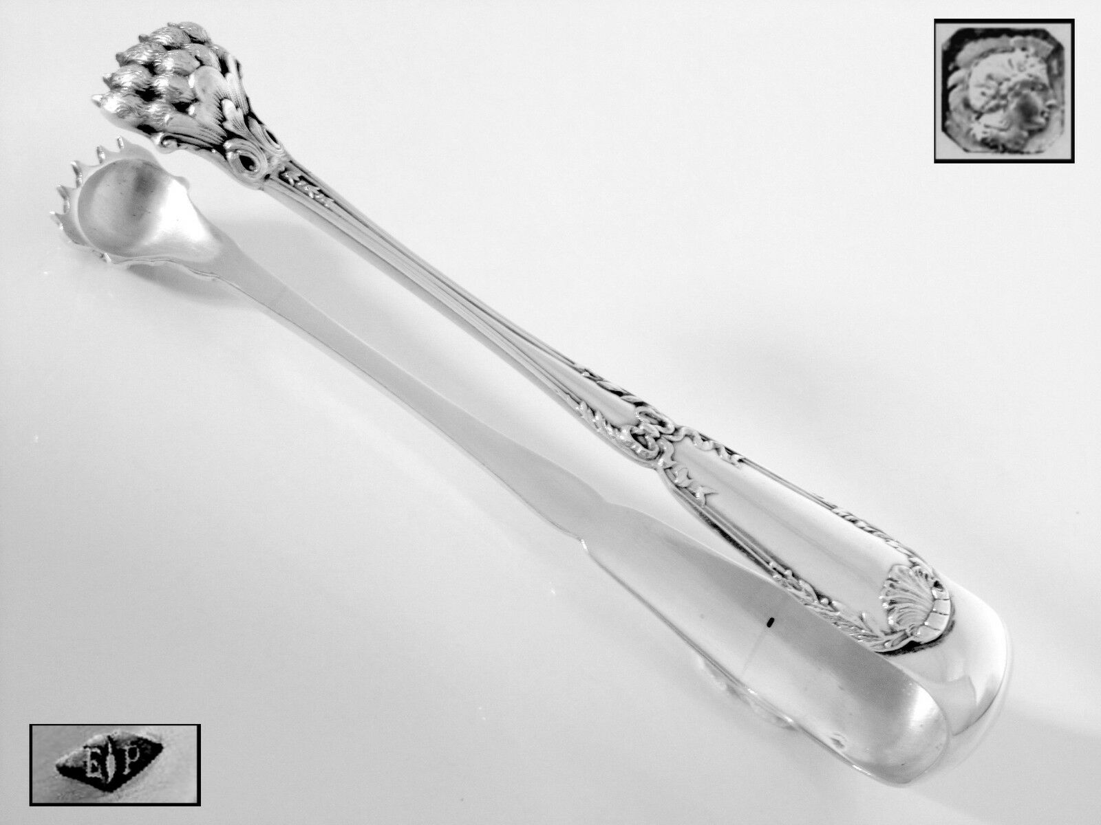 ピュイフォルカ アンティーク フランススターリングシルバー シュガー