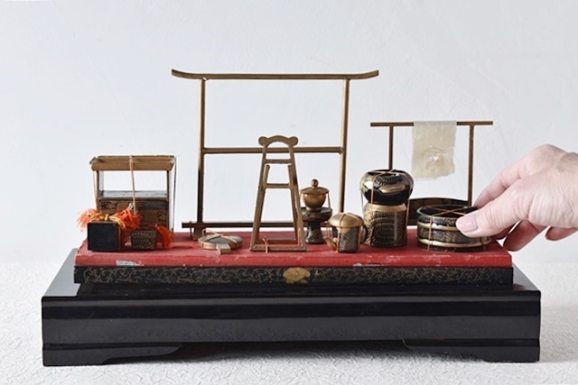 雛道具 化粧道具 - 生活骨董と古布のアンティークショップ antique TANTRA