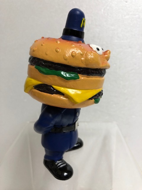 マクドナルド☆ビックマック ポリス 昭和レトロ ソフビ人形 12