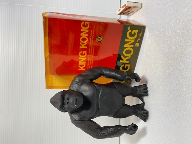 開封品☆箱入☆キングコング☆昭和レトロ☆ソフビ人形 20．3cm