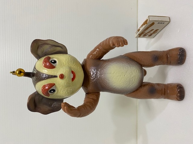 イヌクマ☆チャメゴン☆快獣ブースカ☆ソフビ人形 22．5cm JAPAN