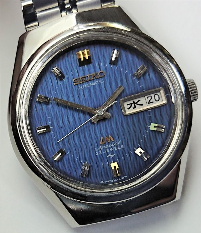 セイコー・ロードマチックスペシャル・紳士自動巻き・変わり文字板