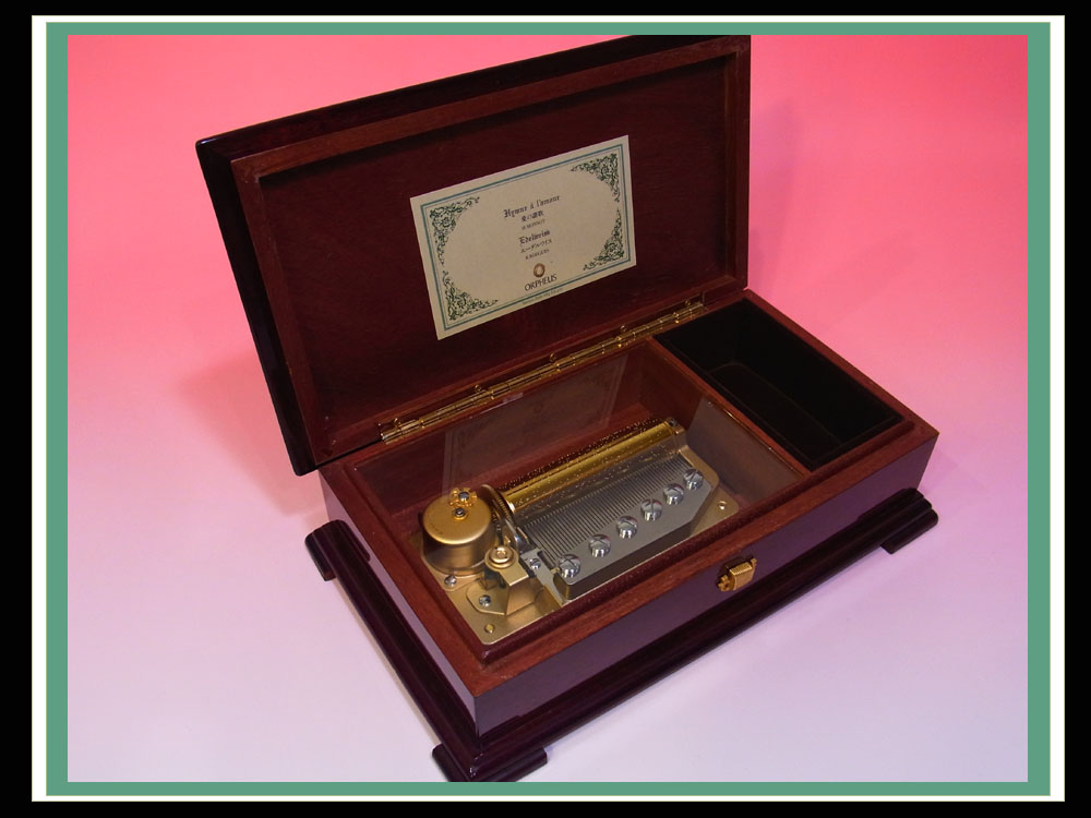 サンキョウオルゴール、オルフェウス、50弁 エーデルワイス、愛の讃歌