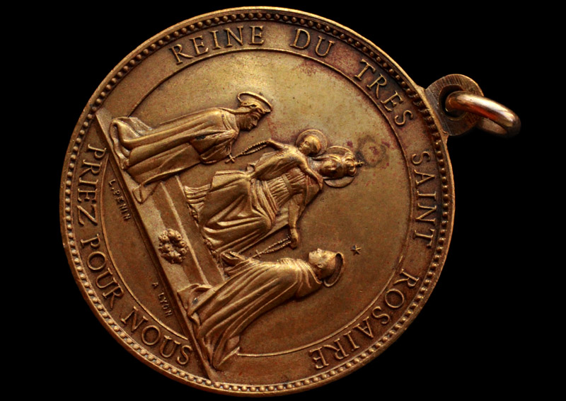 アンティークアナスタシア 神戸北野町 聖ドミニコのメダイ 聖