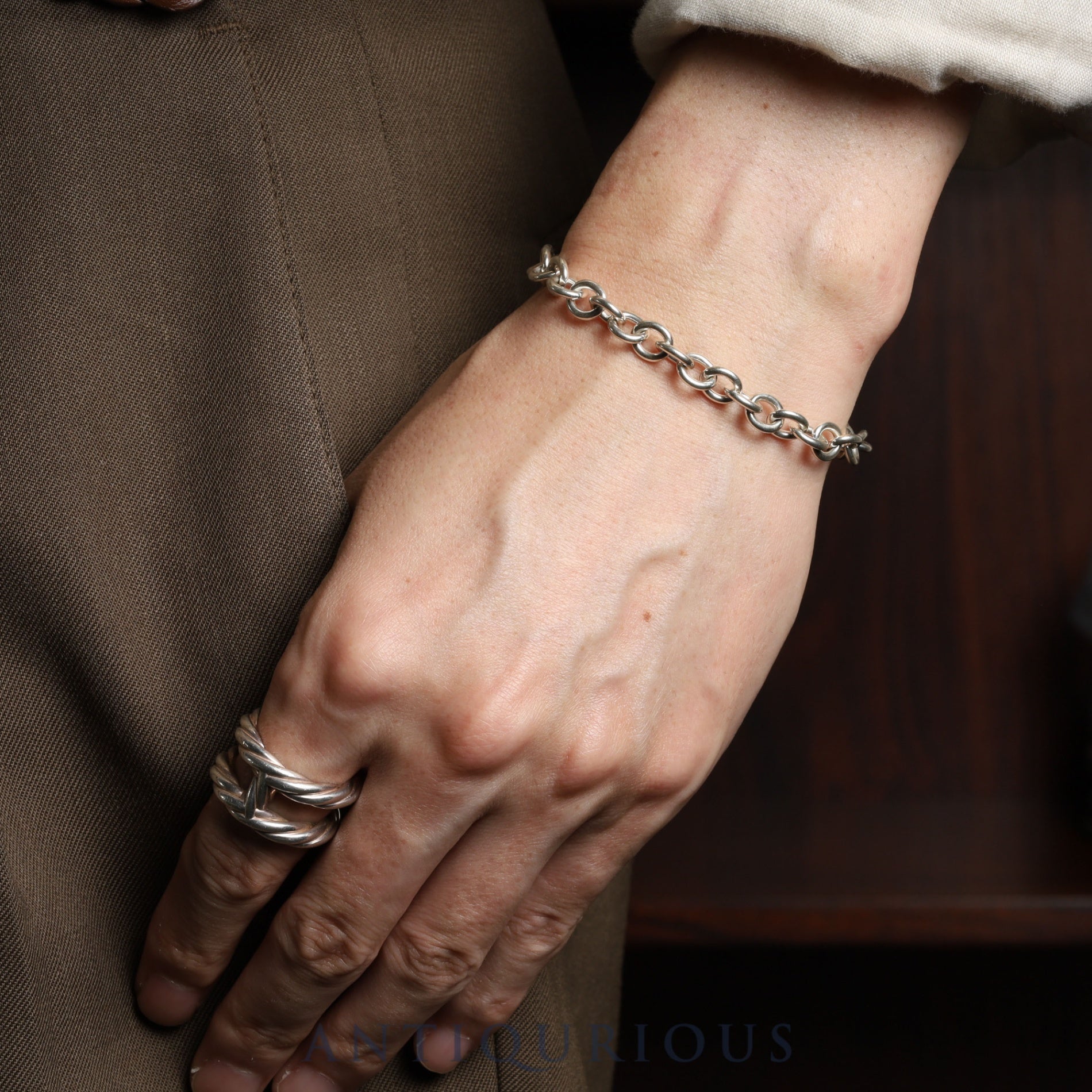 ティファニー ブレスレット トグル スターリングシルバー 箱 保存袋