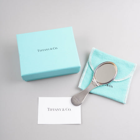 ティファニー コンパクトミラー スターリングシルバー 箱 保存袋