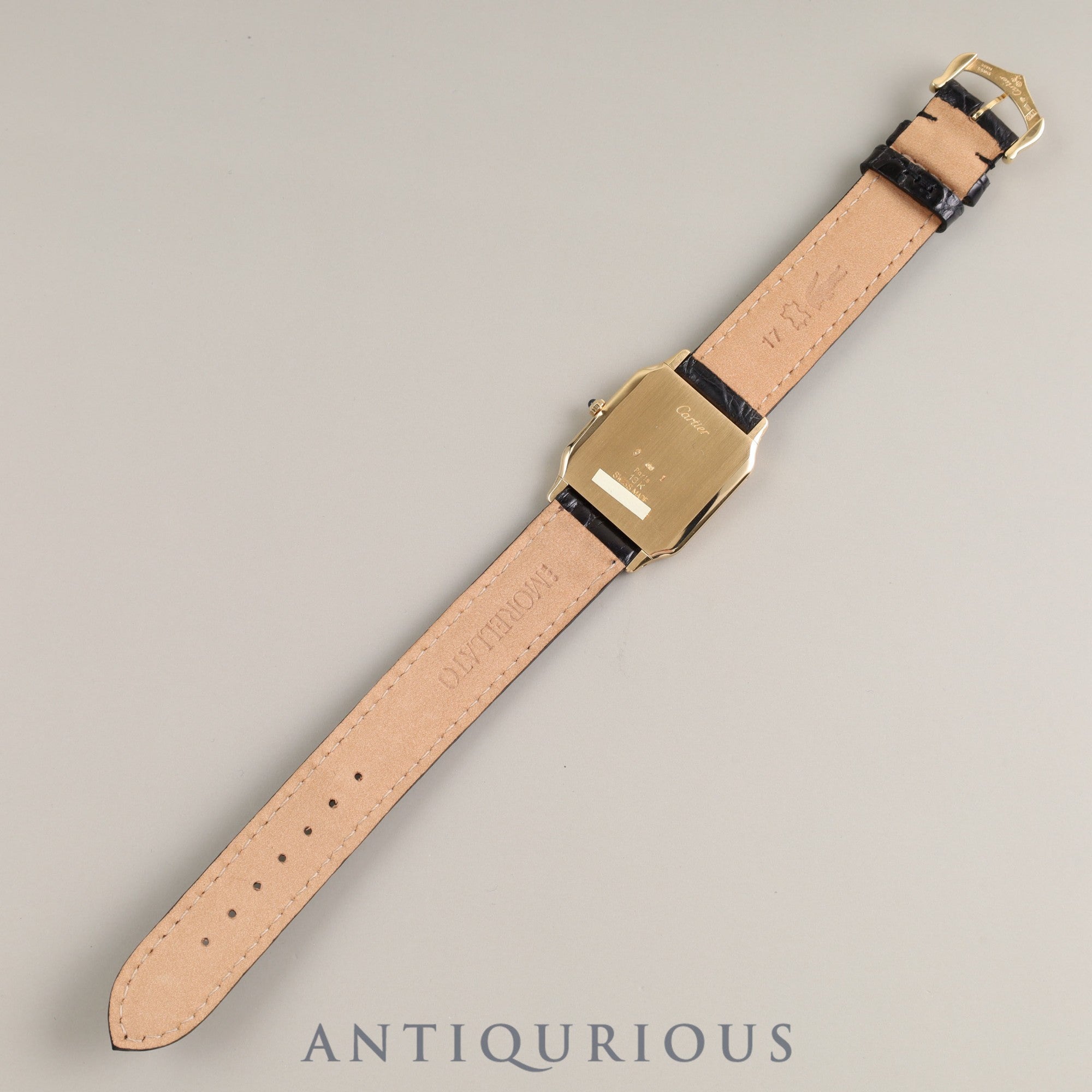 カルティエ サントス デュモン エクストラスリム W1505453 手巻き Cal