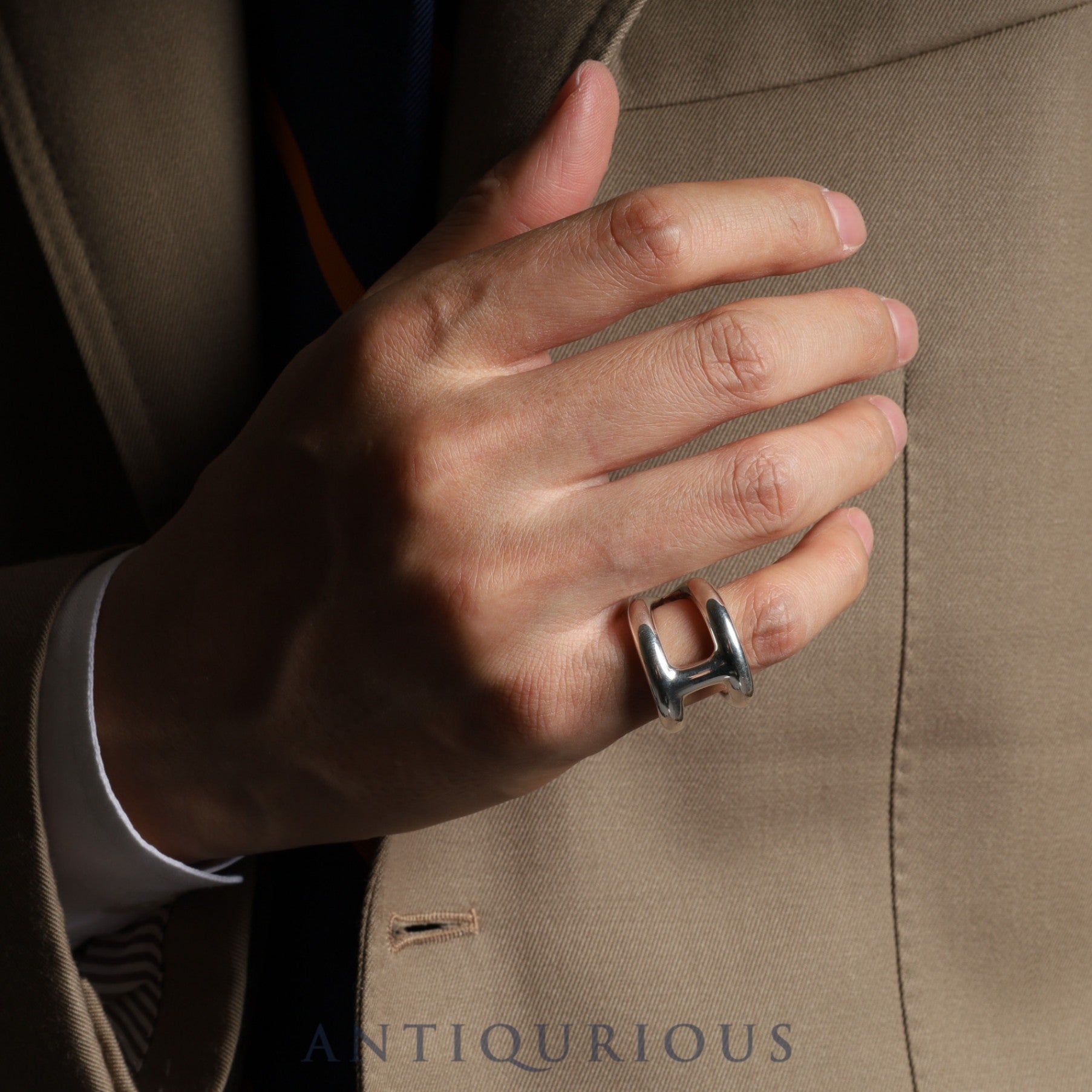 エルメス リング オスモズ GM #51 SV925 箱 | 東京銀座のヴィンテージ