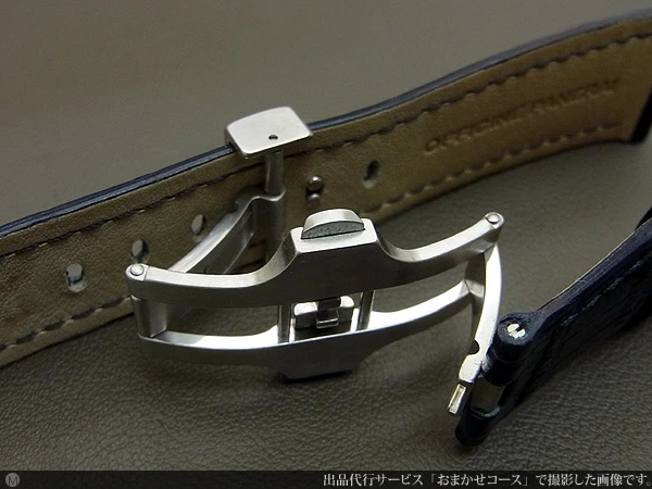 BR-1896| パネライ PANERAI クロコ 革ベルト 22mm幅 観音開き D