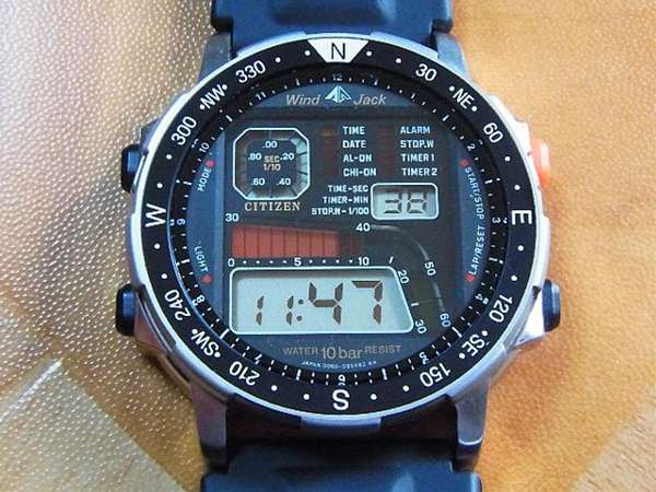 シチズン スポルテ ウインドジャック ヨット競技用タイマー搭載 保管品