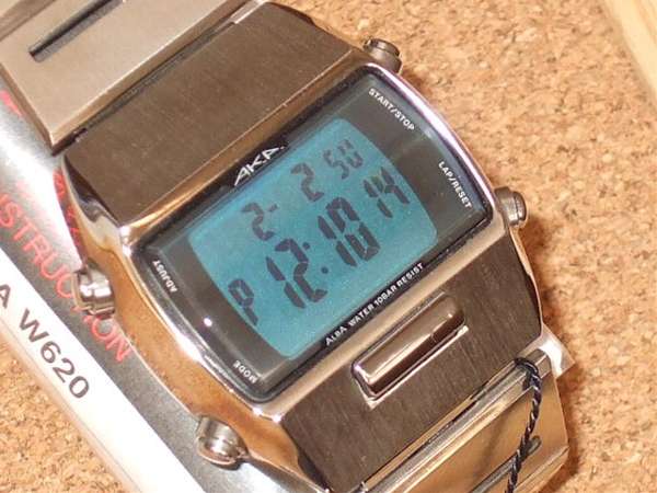 セイコー アルバ AKAデジタル 未使用品 ブルーカラー | アンティー