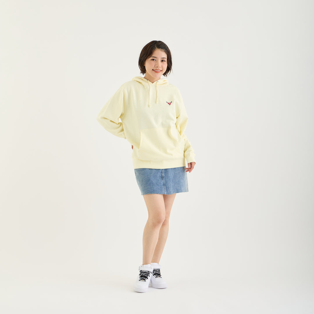 tsuno heart プルオーバーパーカー（FROST YELLOW） – 鹿島