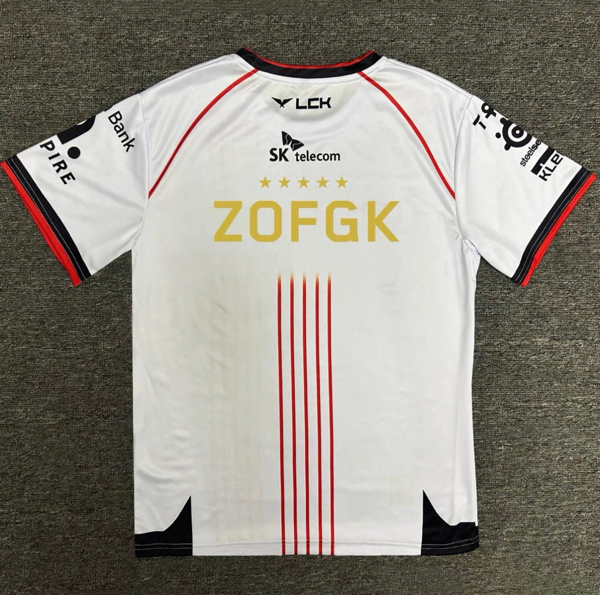 T1 2025/2024 LCK Spring Split Team T-shirt （Same style as faker