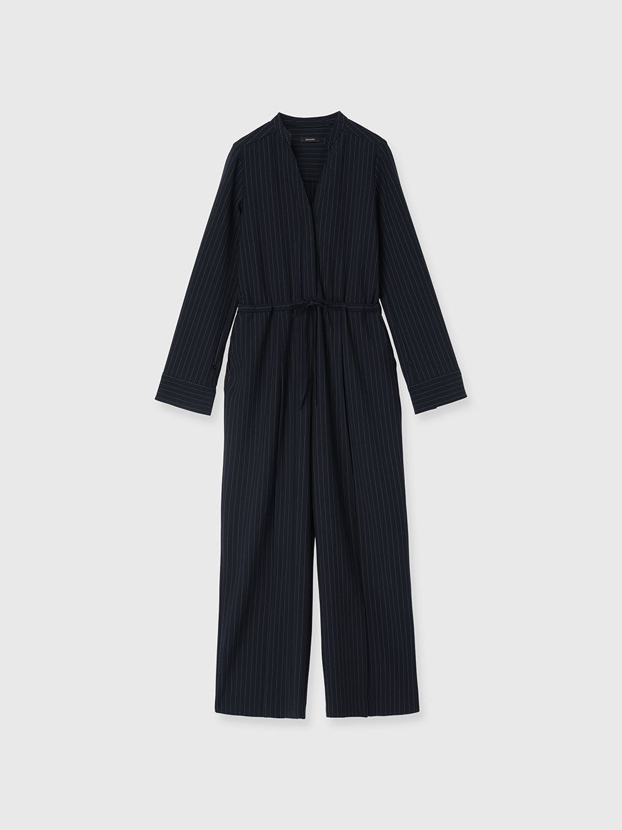 バンドカラーオールインワン