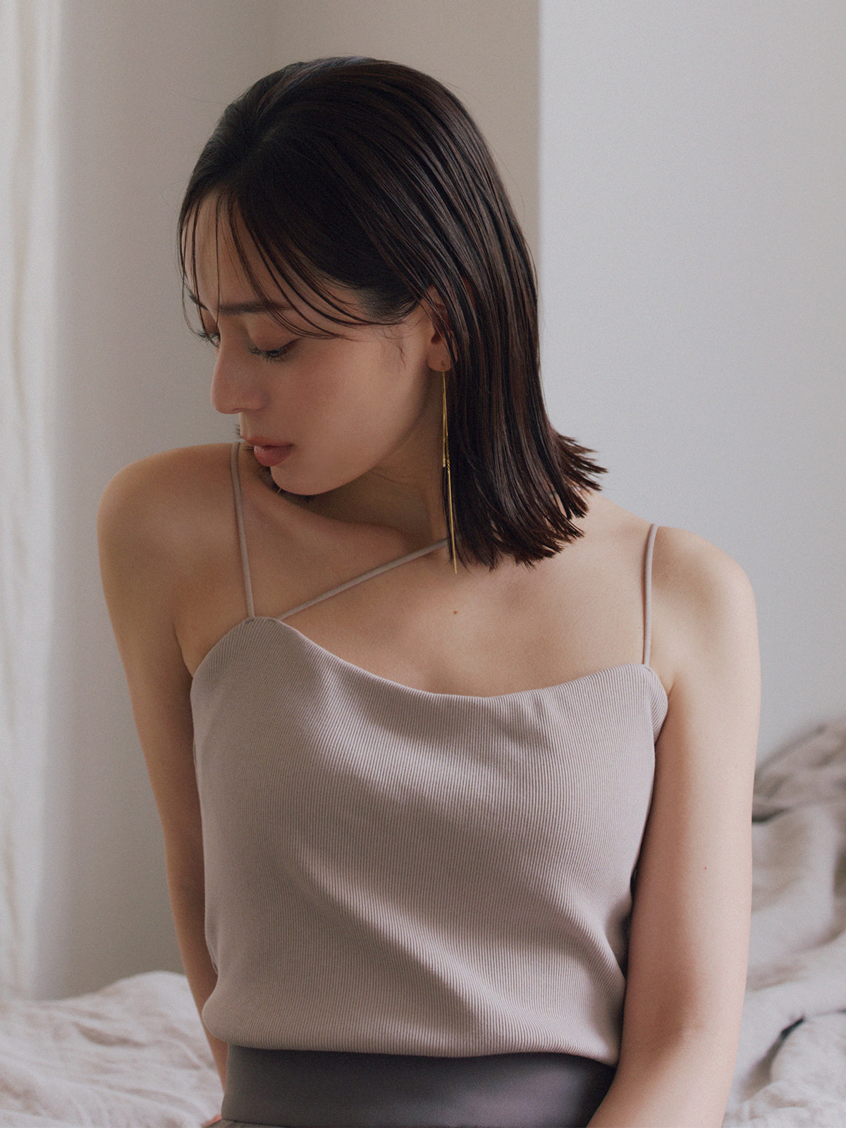 OUR WACOAL×anuans】カップイン2wayキャミソール