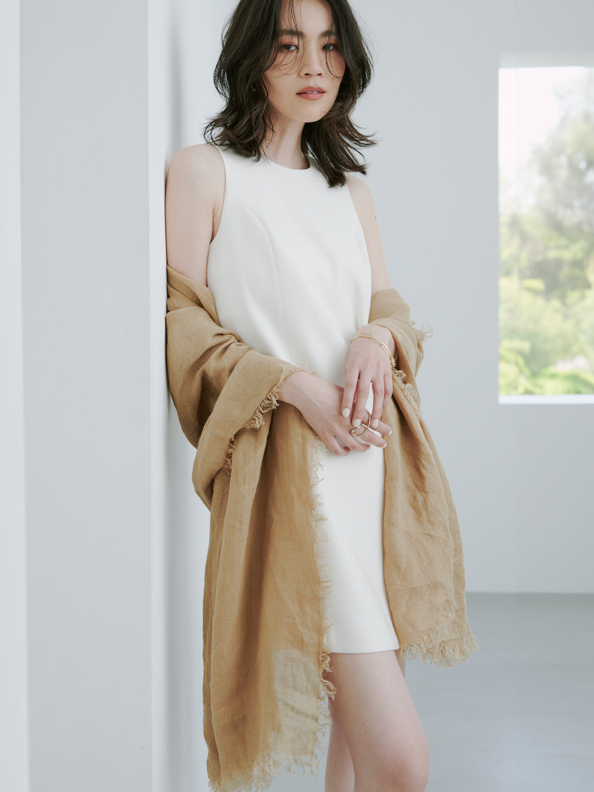 パネルカットミニワンピース