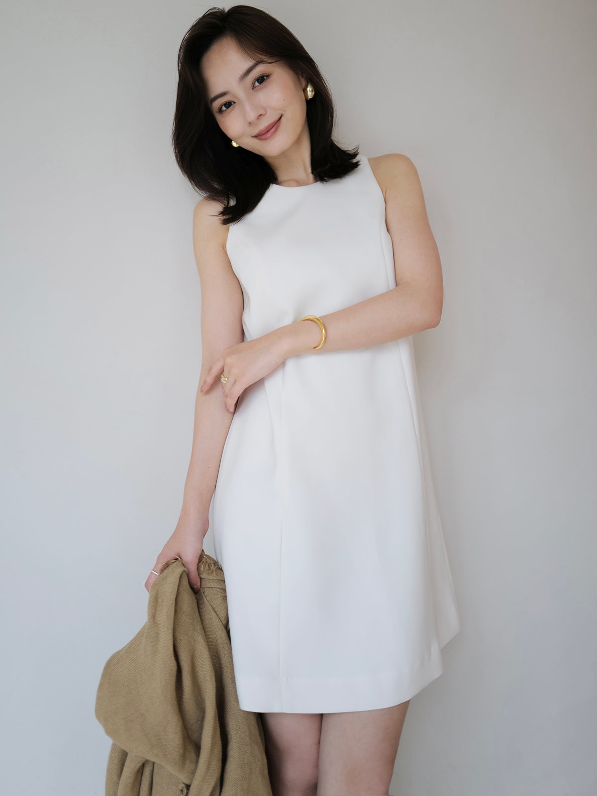 パネルカットミニワンピース