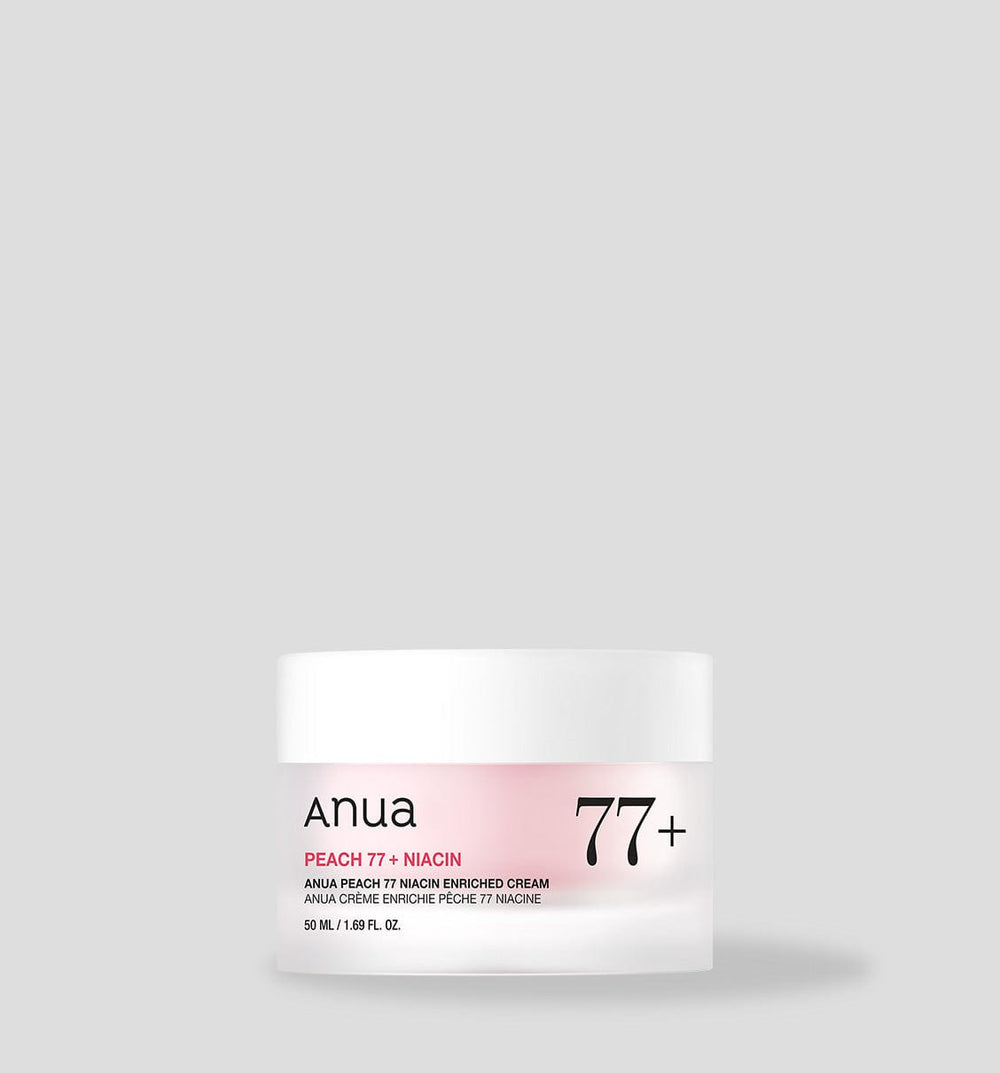 桃77ナイアシンリッチモイスチャークリーム 50ml | アヌア Anua