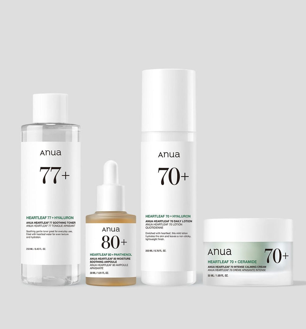 ドクダミスージング4STEPセット (化粧水+美容液+乳液+クリーム