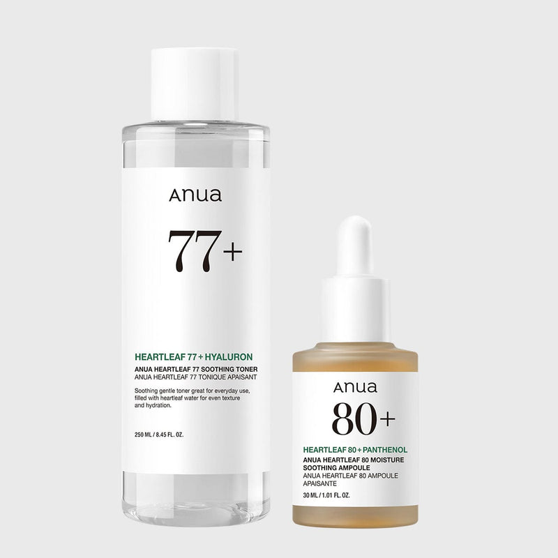 ドクダミスージング2STEPセット (化粧水+美容液) | アヌア Anua