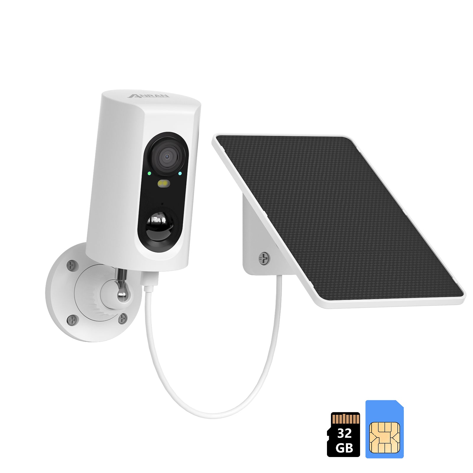 Solar-Powered Security Camera | Watch Over Your Home 24/7 – ANRAN