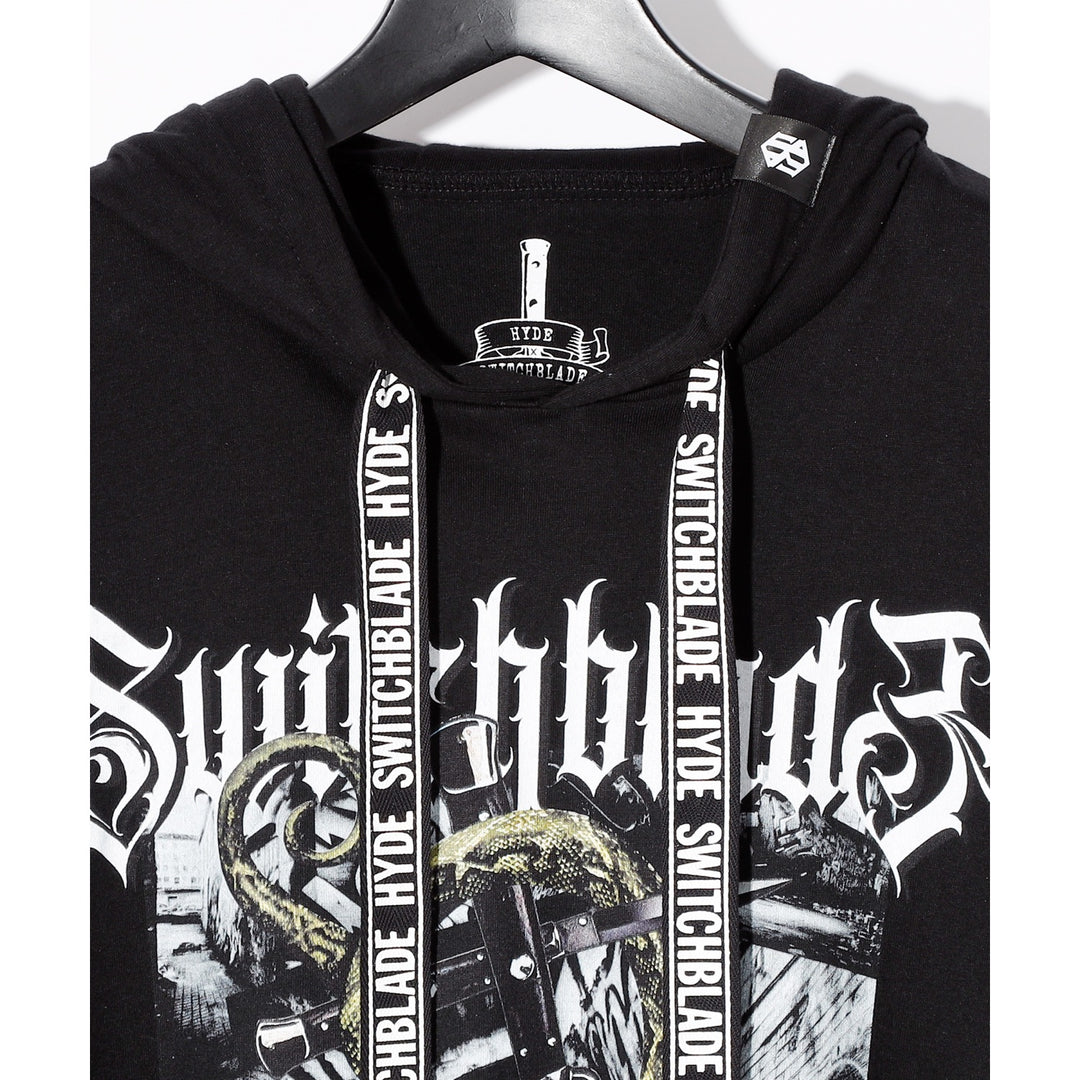 SWITCHBLADE(スイッチブレード) HYDE×SWITCHBLADE PONCHO T-SHIRT
