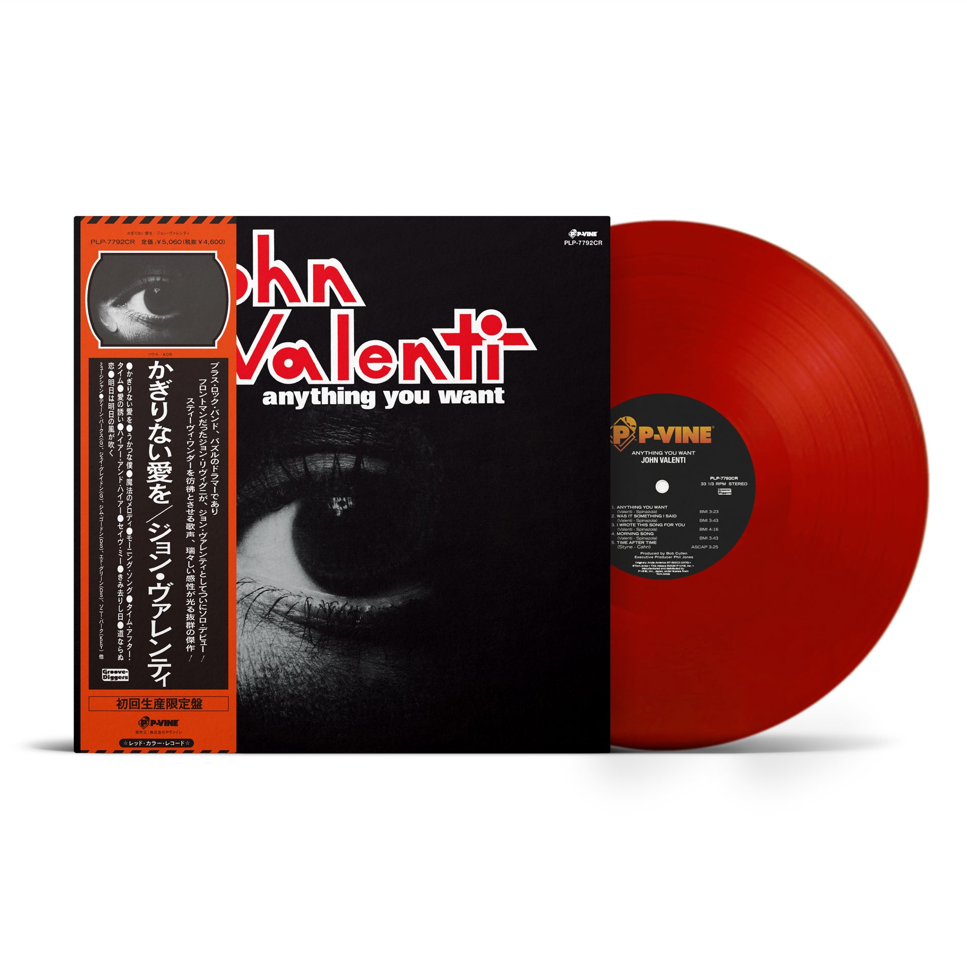 JOHN VALENTI『Anything You Want』LP