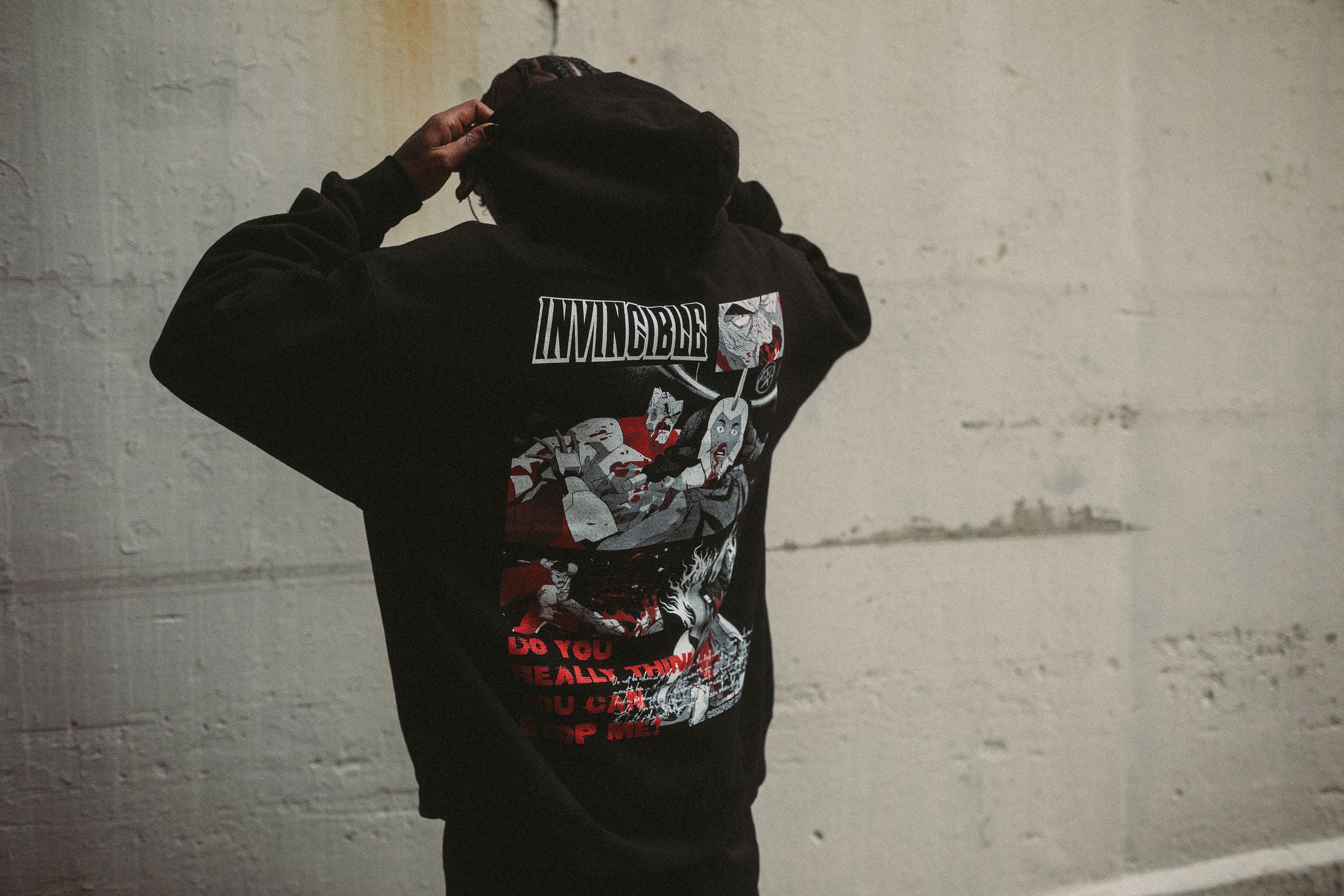 Neck Snap Pullover Hoodie – Any Means Necessary Clothing