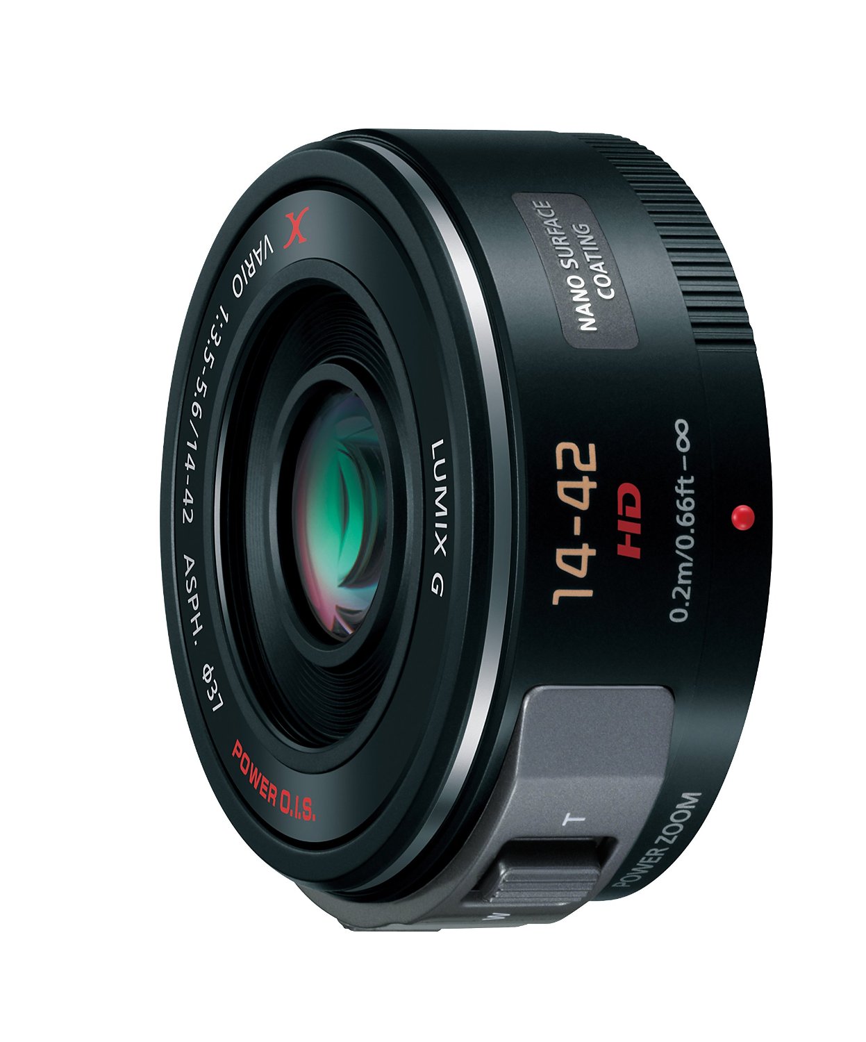 ナノサーフェス採用の高画質電動ズーム LUMIX G X VARIO PZ 14-42mm