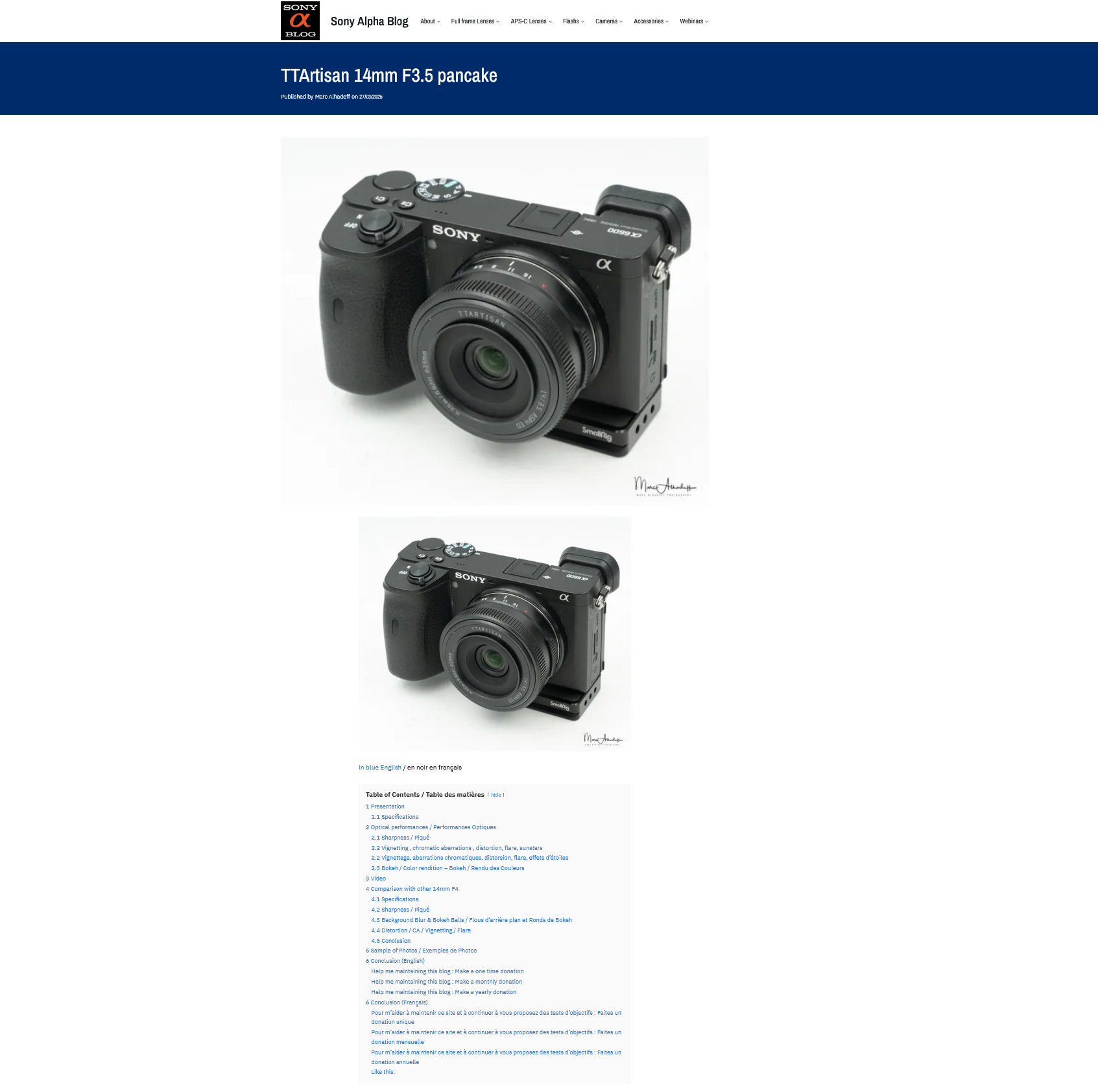 TTArtisan AF 14mm F3.5 は価格に見合うAFと光学性能ではない - とるなら