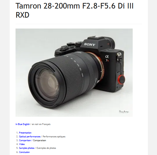タムロン 28-200mm F/2.8-5.6 Di III RXD 万人向けのハイクオリティな