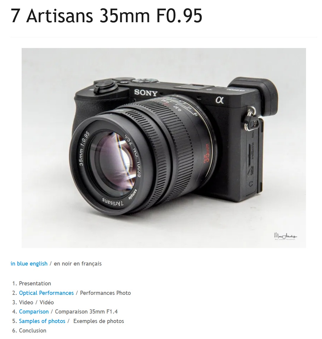 七工匠「7Artisans 35mm F0.95」はこのシリーズで最高のレンズ - とるなら