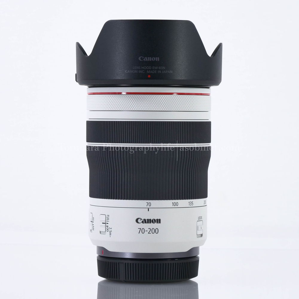 キヤノン「RF70-200mm F4 L IS USM」レンズレビュー外観・AF編 - とるなら