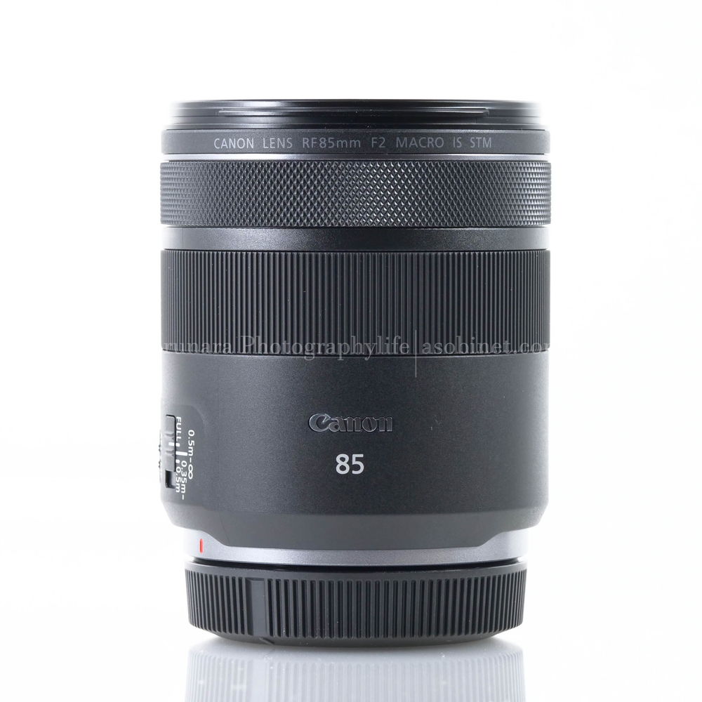 キヤノン「RF85mm F2 MACRO IS STM」レンズレビュー 外観・操作性・AF