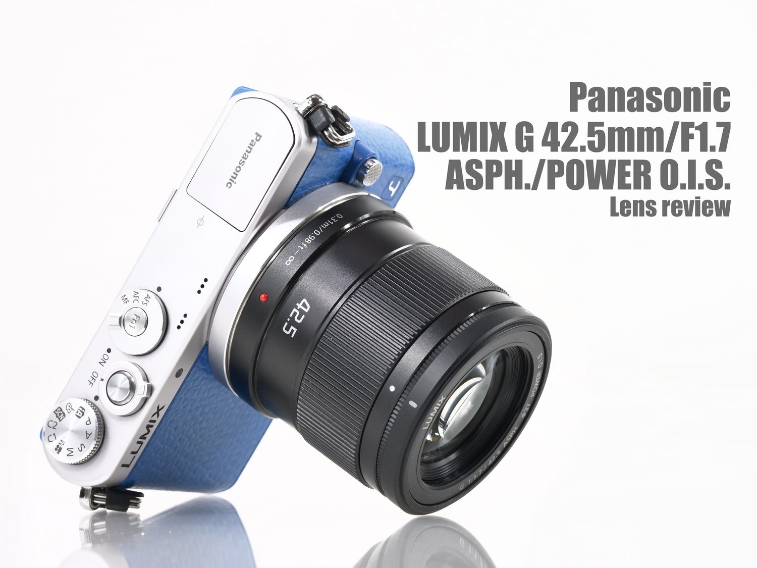 パナソニック「LUMIX G 42.5mm F1.7 O.I.S.」レンズレビュー 外観