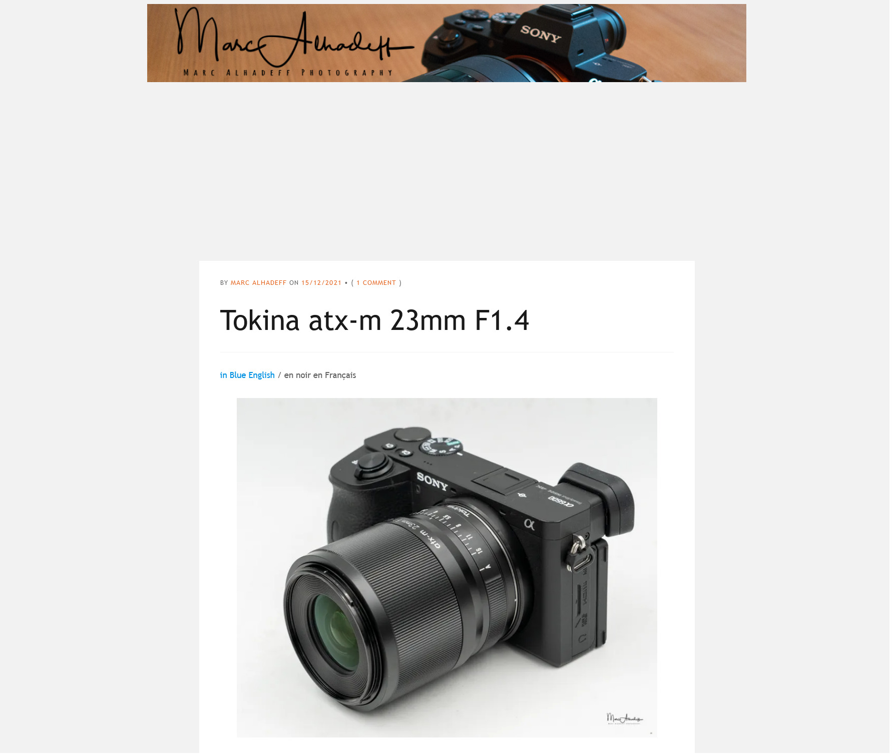 Tokina atx-m 23mm F1.4は中央解像とボケ描写が優れている - とるなら