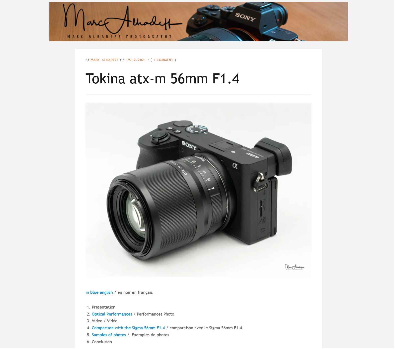 Tokina atx-m 56mm F1.4はシグマよりも暖色傾向でポートレートに適した