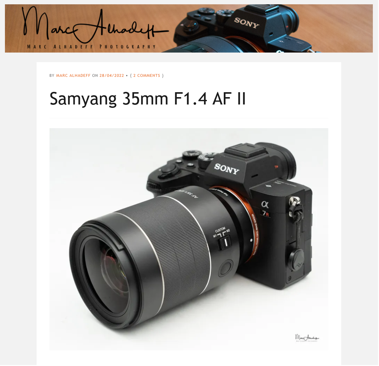 サムヤン AF 35mm F1.4 II FEは今の価格設定ではおススメできない