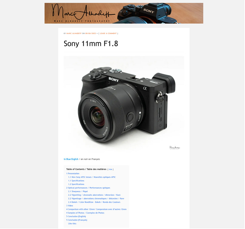 ソニー E 11mm F1.8 はこのカテゴリで最高のレンズ - とるなら