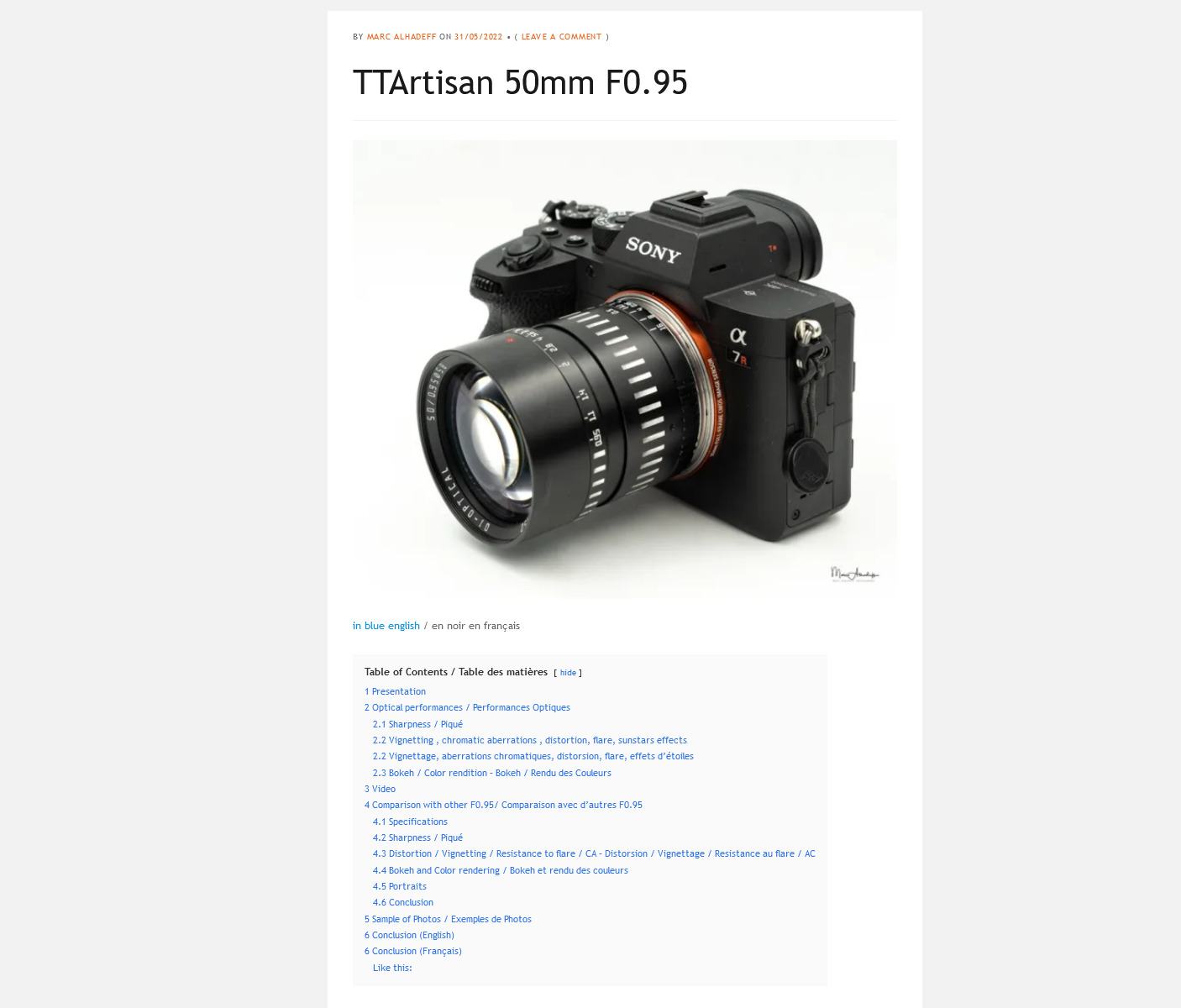 TTArtisan 50mm F0.95 Cはフルサイズセンサーをぎりぎりカバーしている