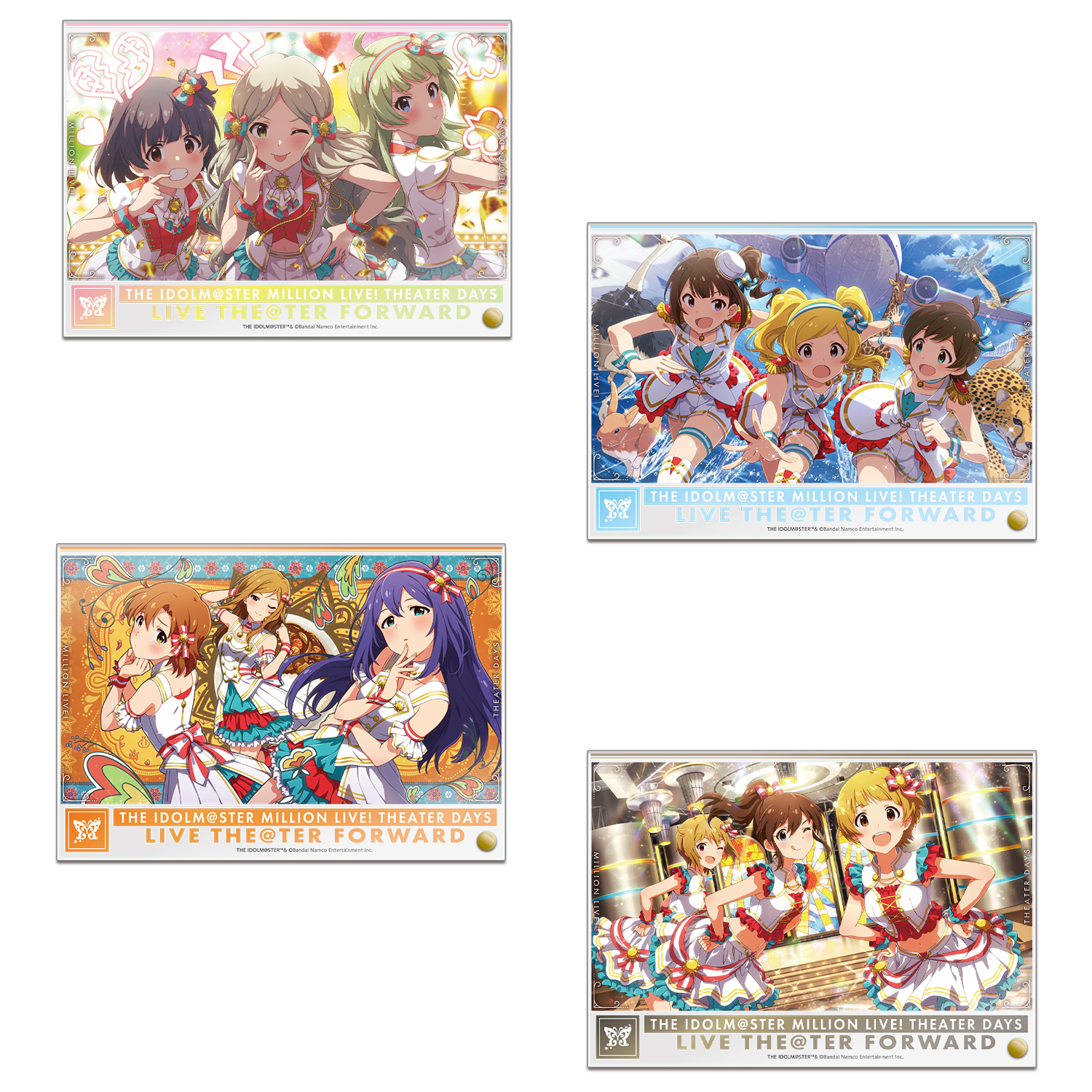 アイドルマスターミリオンライブ ミリマス クリアしおり 52種セット