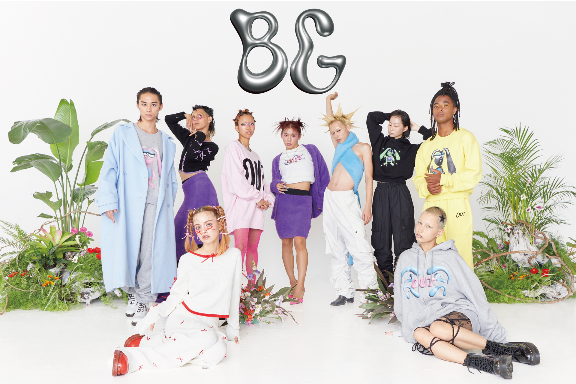 とうあがプロデュースを手がけるアパレルブランド「BG」がデビュー