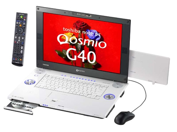 ASCII.jp：東芝、AVノートパソコン“Qosmio G40/F40”の夏モデル5製品を発表