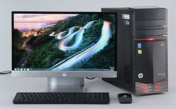 hpの5年前のデスクトップPC（g8100 ） HP、CPUなどを強化したWindows